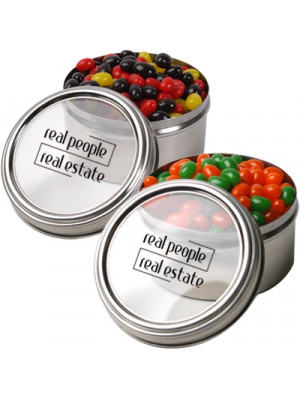 Corporate Colour Jelly Beans In 6Cm Canister
