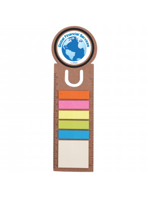 Circle Bookmark / Ruler with Noteflags