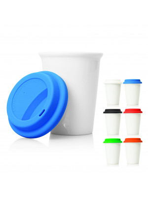 Slim Ceramic Eco Travel Mug 260ml