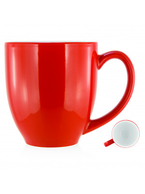 Deauville Red Ceramic Mug - 440ml 