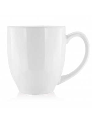 Deauville White Ceramic Mug - 440ml