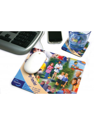 Mouse Mat And Coaster Combo