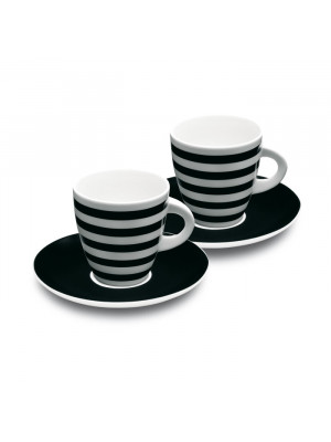 2 Piece Coffee Set With Saucer