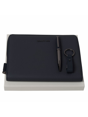 Set Hamilton Dark Blue (ballpoint Pen, Conference Folder A5 & Usb Stick)