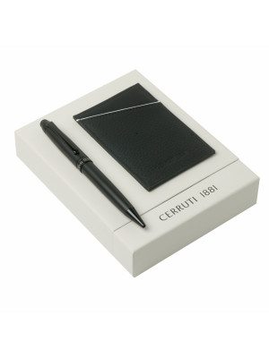Set Cerruti 1881 (ballpoint Pen Pad & Card Holder)
