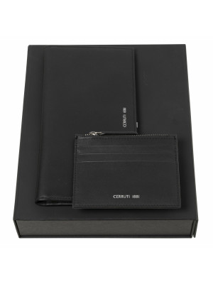 Set Zoom Black (card Holder & Travel Wallet)