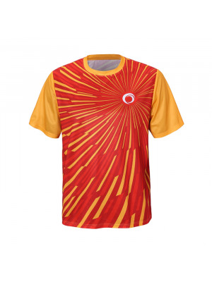 Men's 100%Polyester Sublimated Tee Shirt