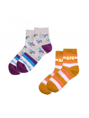 Custom Pattern Ankle Socks