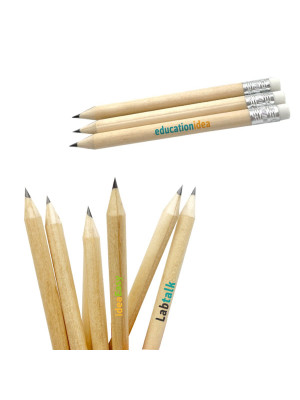 Short Pencil - with Eraser
