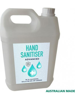 Hand Sanitiser 5 Litre Made In Australia