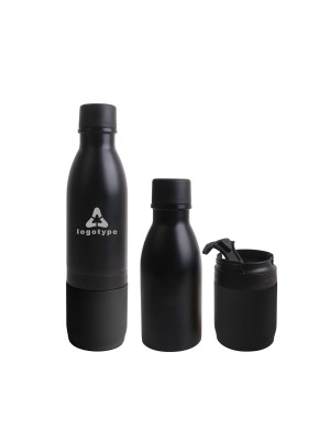 2 in 1 Stainless Vacuum Flask