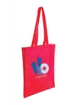 Non-Woven Tote With V Gusset
