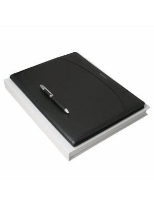Set Embrun Black (ballpoint Pen & Folder A4)