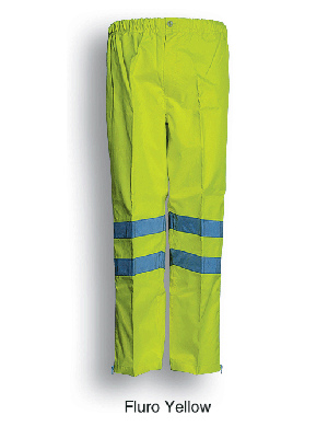 Unisex Adults Hi-Vis Pants With Reflective Tape