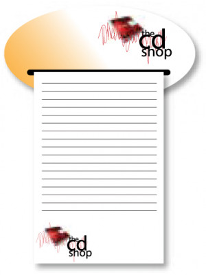 Oval Magnet - To Do List / Notepad 95 X 140Mm