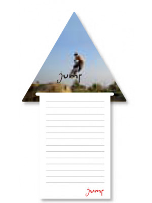 Triangle Magnet - To Do List / Notepad 140 X 95Mm