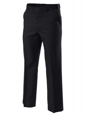 Mens Foundations Permanent Press Plain Front Pant With Bionic & Supercrease Finish
