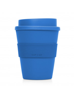 Eco Coffee Cup Plastic Cup2Go 356ml - Blue