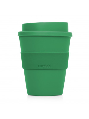 Eco Coffee Cup Plastic Cup2Go 356ml - Green 