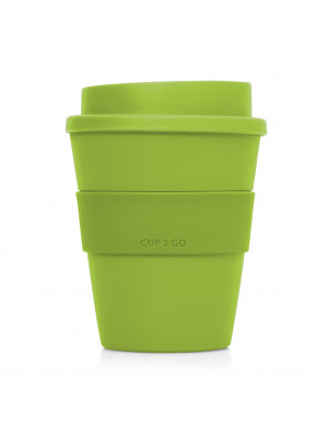 Eco Coffee Cup Plastic Cup2Go 356ml - Lime Green 