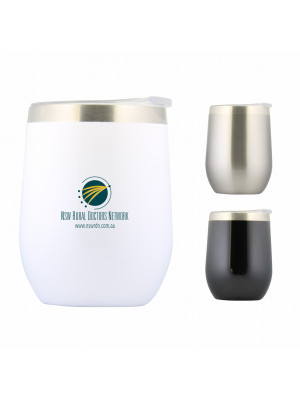 Riviera Coffee Cup Stainless Double Wall 330ml