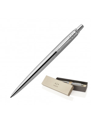 Metal Pen Ballpoint Parker Jotter - Brushed Stainless CT