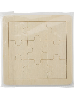 Wooden nine piece puzzle Alvaro