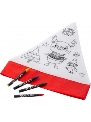 Nonwoven (80 gr/m) Christmas hat Maryse