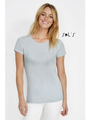 Martin Women's Round-neck Fitted Jersey T-shirt