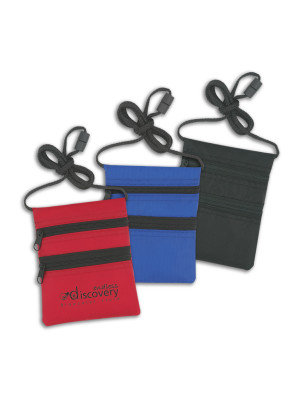 Cord Wallet Badge and ID Holder