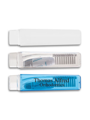 Travel Toothbrush and Toothpaste