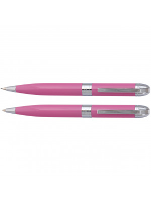 Scripto Sierra BallPoint + Mechanical Pen Pink