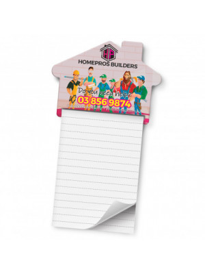Magnetic House Memo Pad - A7