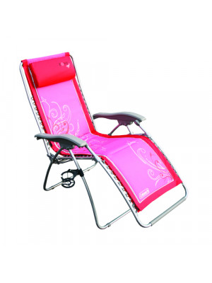 Coleman Chair Foxy Lady Lounger Red