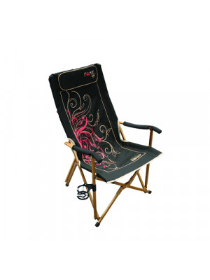 Coleman Chair Foxy Lady Relaxer Black/Gold