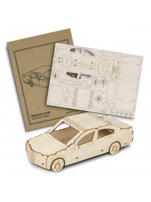 BRANDCRAFT Sedan Car Wooden Model