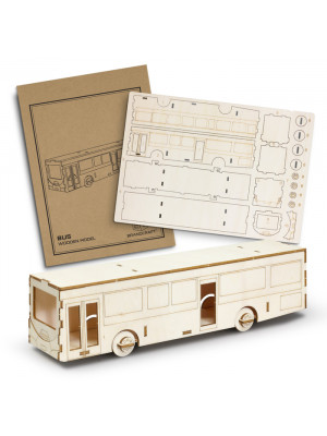 BRANDCRAFT Bus Wooden Model