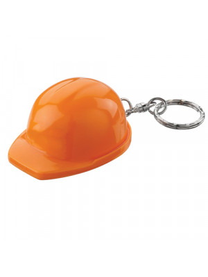 Hard Hat Keyring Orange