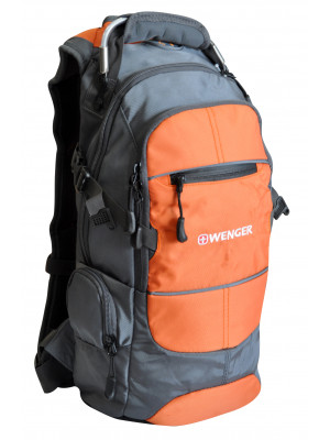 Orange/Grey Wenger 19L Narrow Hiking Pack