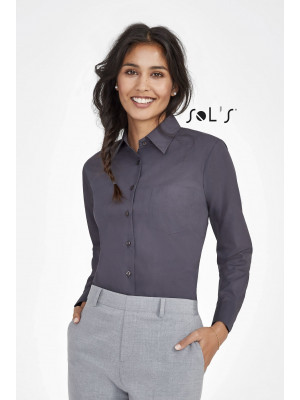 Executive Long Sleeve Poplin Women's Shirt