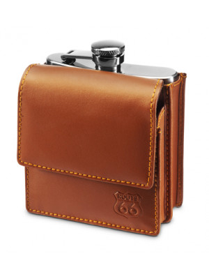 Route 66 180Ml Stainless Steel Hip Flask