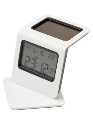 Solar Powered Desk Alarm Clock