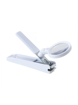 Nail Clippers With Magnifier And Integral File