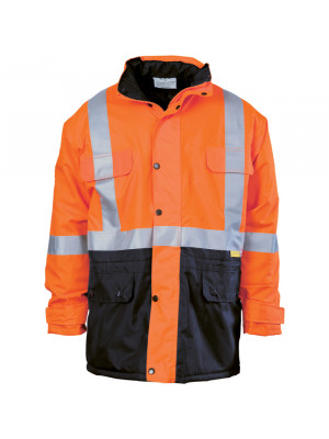 HiVis Two Tone Quilted Jacket with 3M R/Tape