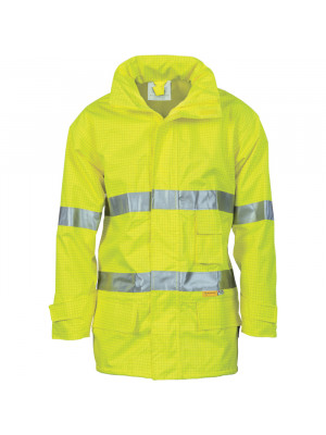 HiVis Breathable Anti-Static Jacket with 3M R/Tape