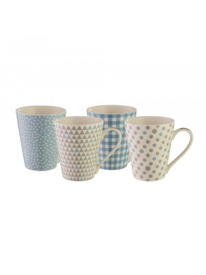 Conical Mug Set of 4 