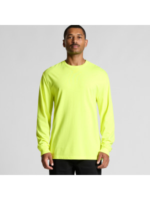 Mens Block Long Sleeve Safety Colours