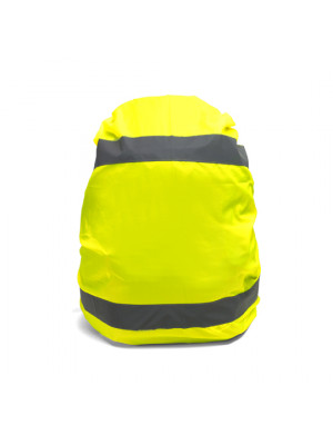 Nylon High Visibility Elasticated Cover For Backpacks 