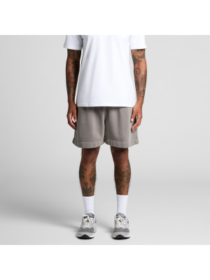 Relax Faded Track Shorts 18"