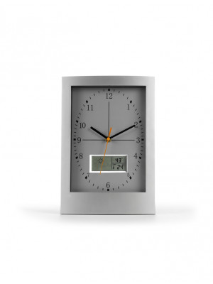 Oblong Analog Plastic Wall Clock